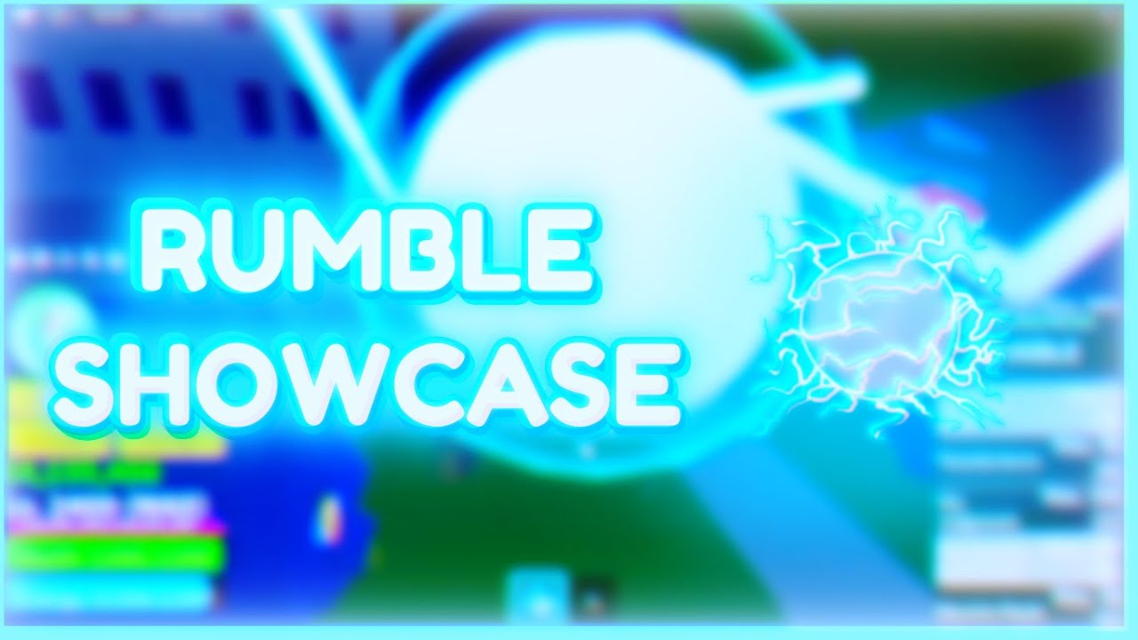 RUMBLE FRUIT SHOWCASE! BLOX PIECE! 