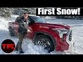 Is The New 2022 Toyota Tundra a Great Snow Truck?
