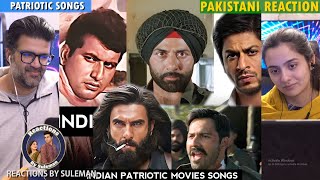 Pakistani Couple Reacts To Indian Patriotic Movies Songs | 1950-2026 