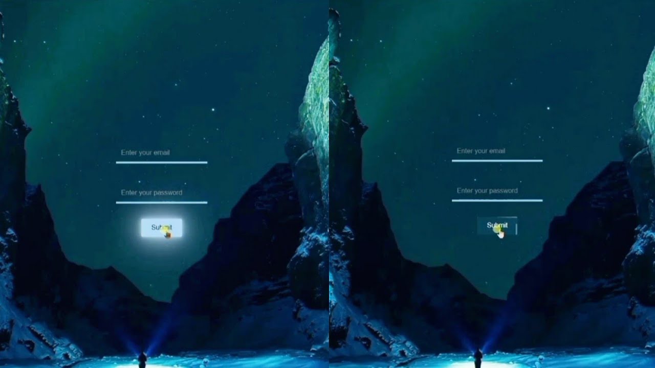 HTML😲 and CSS TUT | transparent page with only plain HTML and CSS - YouTube