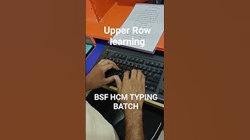 BSF HCM TYPING BATCH | JCT CLASSES JAIPUR #computer #hcmtyping