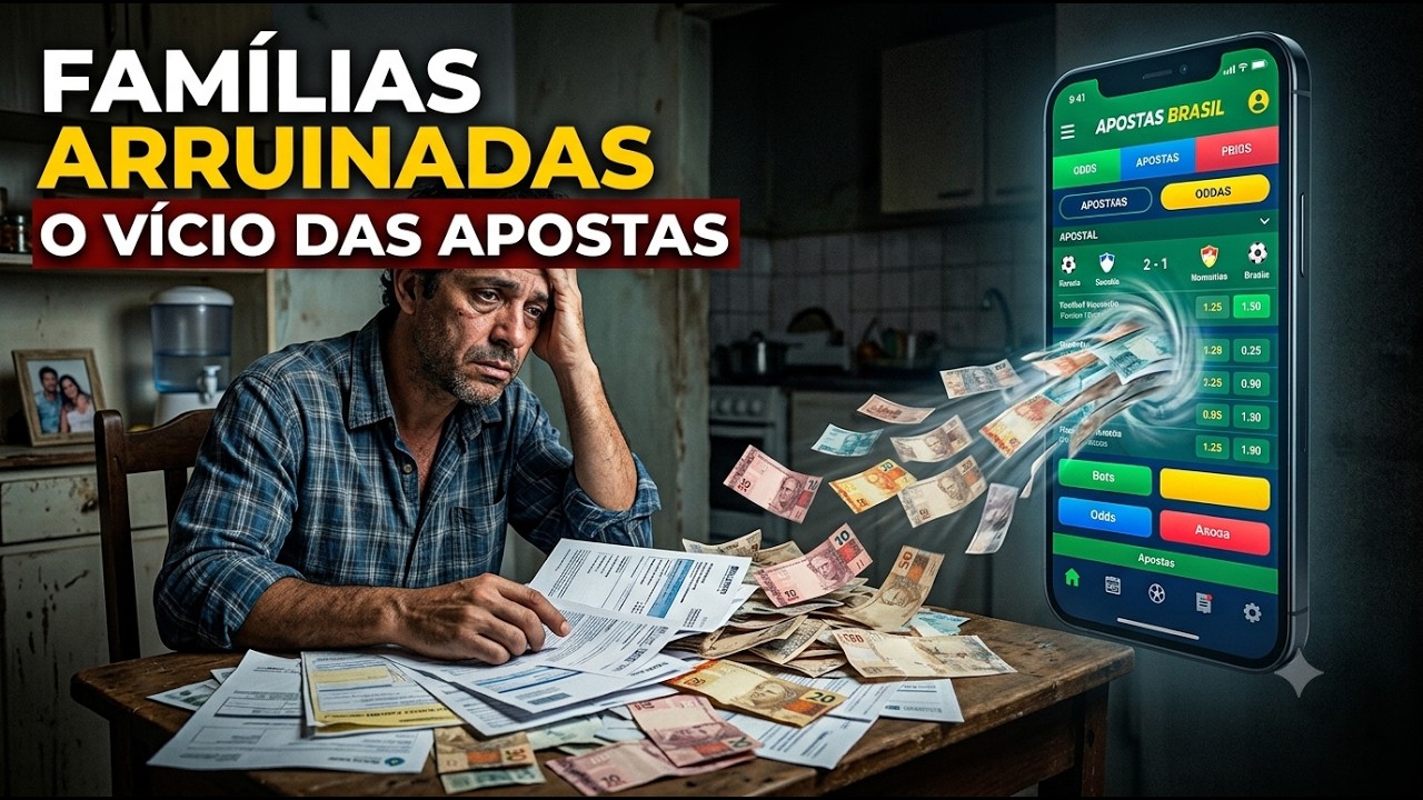 R$ 62,5 bilhões em 1 ano: o que as apostas esportivas já tiraram das famílias brasileiras