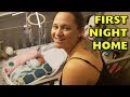 Sofia's first night home - Jaundice and Tongue Tied scares