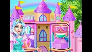 Princess Home Cleaning House Clean Games Colours for Kids Animation Education Cartoon Compilation screenshot 1