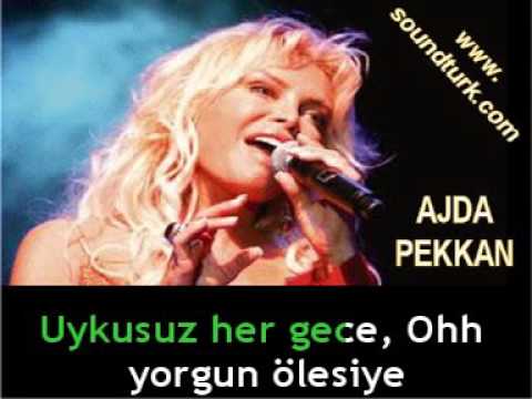 Ajda 1998 Karaoke Uykusuz Her Gece Karaoke  Tam Ona Sarılırken