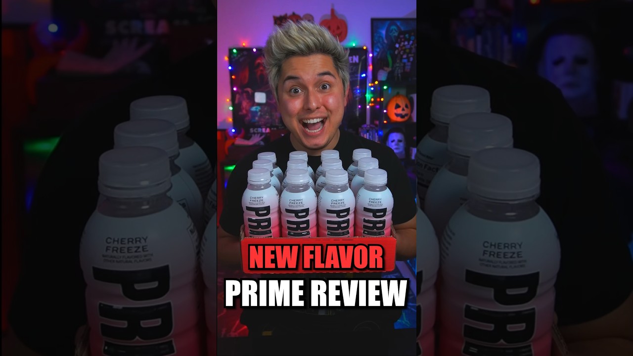 PRIME Cherry Freeze Review 🍒🥶 | 