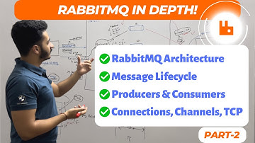RabbitMQ in Depth | Message Lifecycle | RabbitMQ Architecture | Networking Concepts | Part 2