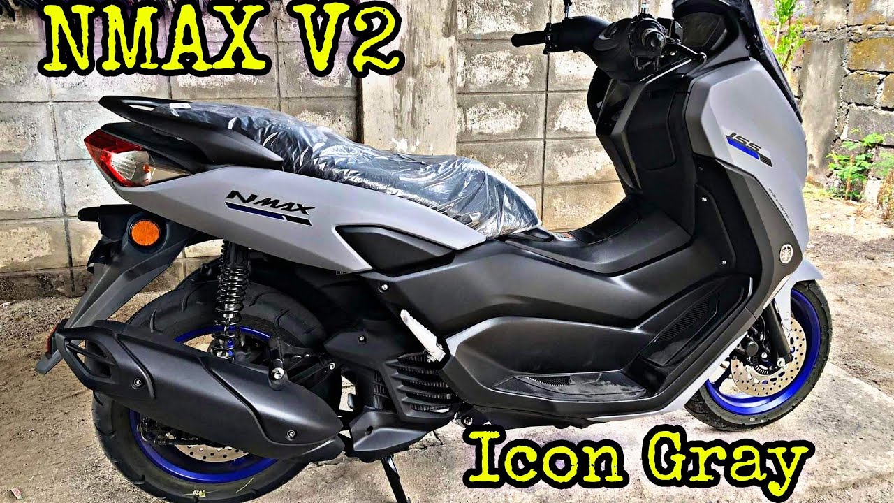 Buying NMAX V2 icon gray (non abs) YouTube