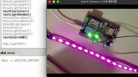 So Easy Micropython - Difi ESP8266-WS2812 NeoPixel - WF8266R
