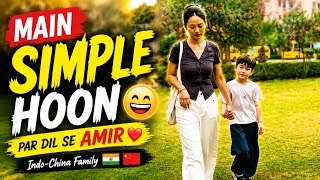 Main Simple Hoon 😄 Indo-China Family Ka Happy Weekend | Chandigarh 🇮🇳🇨🇳😍