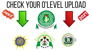 How to Check your uploaded O'level Result in JAMB 2021 account ☑️✅ (100% working) screenshot 2