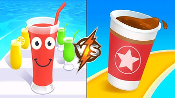 Coffee vs Juice in 3D: Which Run is Better?