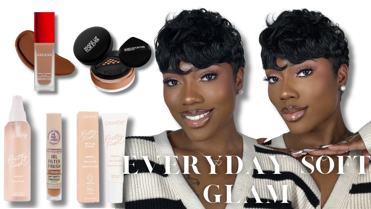 MY EVERYDAY SOFT GLAM MAKEUP LOOK - YouTube