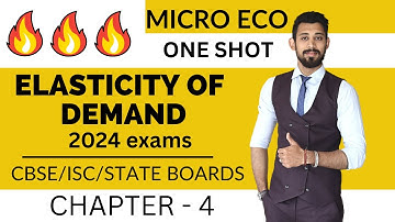 Elasticity of demand | One shot | Complete theory | Micro economics