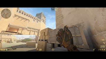 How to Molotov Triple on A site Mirage from Tetris