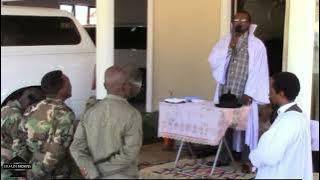 INKOSI YAMAKHOSI IKHULUMA NAMASOSHA OMKHONTO WESIZWE NGAPHAMBI KUKUBA AGEZWE