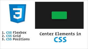 Top 3 Ways to Center Elements Perfectly in CSS, CSS Flexbox, CSS Grid, CSS Positions