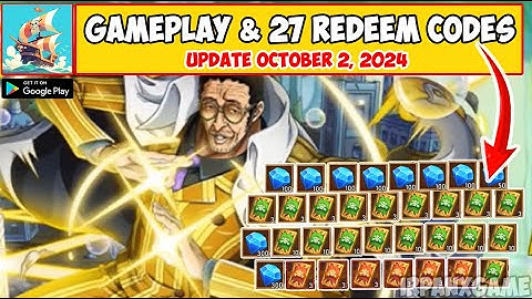 Grand Pirate Sea Battle Update All 27 Active Gift Codes 2 October 2024 - How to Redeem Code