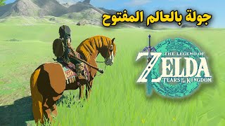 Zelda Tears of the Kingdom 🦎 جولة في العالم المفتوح