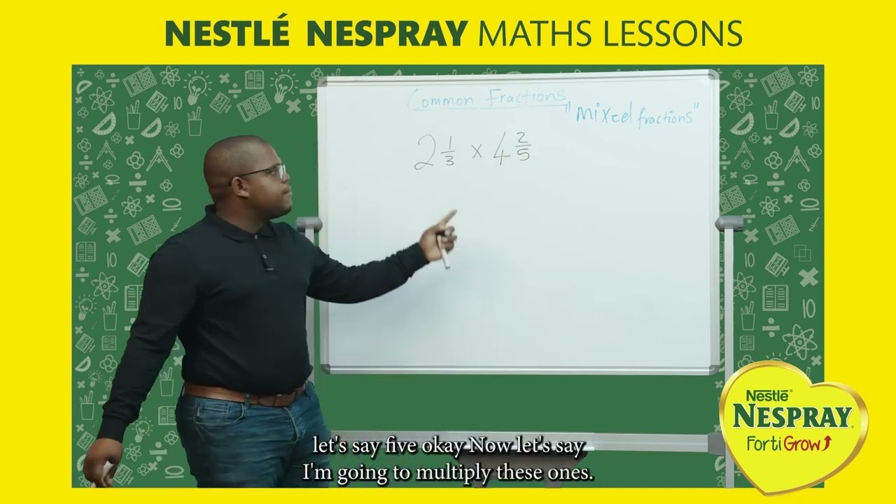 Grade 6 (Common Fraction – Mixed Fractions) 1