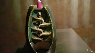 My Buddha waterfall incense burner second video