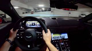 2026 Aston Martin Vantage S - POV Night Drive (Binaural Audio)
