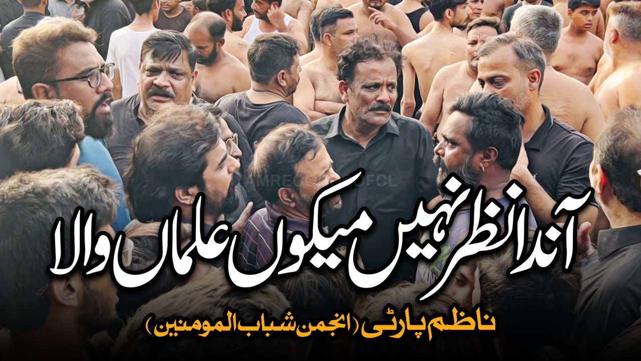 Aunda Nazar Nai Meku Alma Wala | AM Records | Nazim Party | Maula Abbas Noha