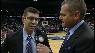 March 24, 2011 - Butler Coach Brad Stevens at Halftime of Wisconsin Semifinal Game