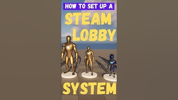UE5 Multiplayer Steam Lobby System!