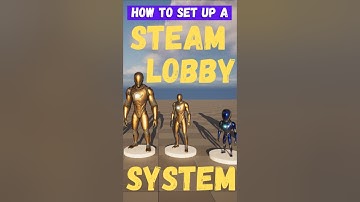 UE5 Multiplayer Steam Lobby System!