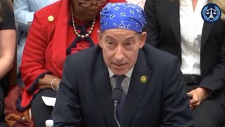 Rep. Jamie Raskin testifies during the first hearing on the weaponization of the federal government