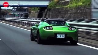 【新型・試乗】テスラ ロードスター／電気自動車でロングツーリングに挑戦！