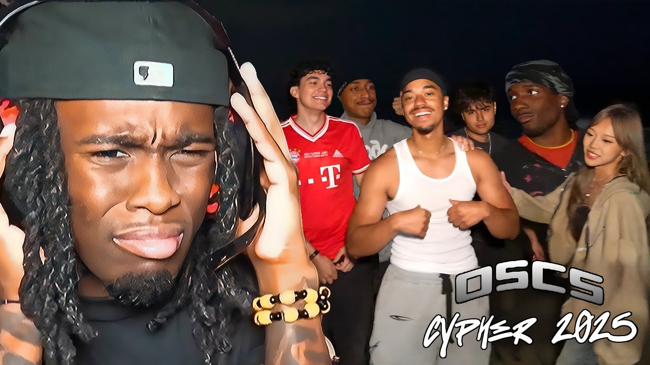 Kai Cenat Reacts To OSCS CYPHER 2025