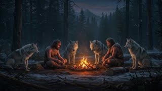 The First Humans Who Tamed Wolves│History For Sleep