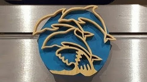 Scroll Saw Dolphin Sculpture