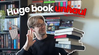 Huge Book Unhaul - saying goodbye to books