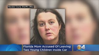 Florida Mom Accused Of Leaving 7-Week-Old Daughter & 2-Year-Old Son In Car