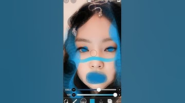 Smudge edit ft. Jennie 💙✨ || #blackpink #ibispaintx #jennie