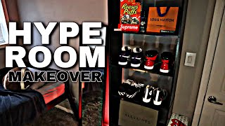 HYPEBEAST ROOM MAKEOVER! (SHOES, STUSSY, & MORE) - Part 1