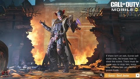 Legendary GUNZO Devil Jester Full BattleRoyal Showcase