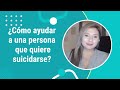 ¿Cómo ayudar a una persona que quiere suicidarse? | Doctor Eduardo López y Susana Pérez