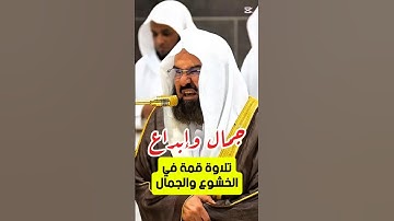 ولولا دفع الله الناس بعضهم ببعض || جمال وإبداع في تلاوة لمعالي فضيلة الشيخ د. عبدالرحمن السديس