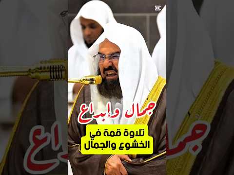 ولولا دفع الله الناس بعضهم ببعض جمال وإبداع في تلاوة لمعالي فضيلة الشيخ د عبدالرحمن السديس
