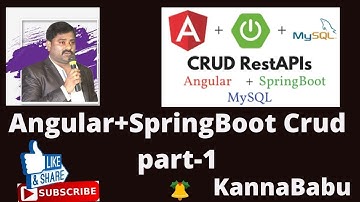 SpringBoot-Angular-MySQL  Crud-1