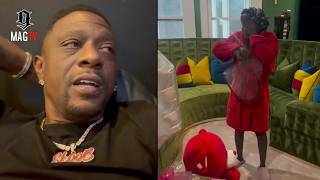 Boosie's Daughter Tarlaysia Holds Back Tears After He Surprised Her For Valentine's Day!  🥺