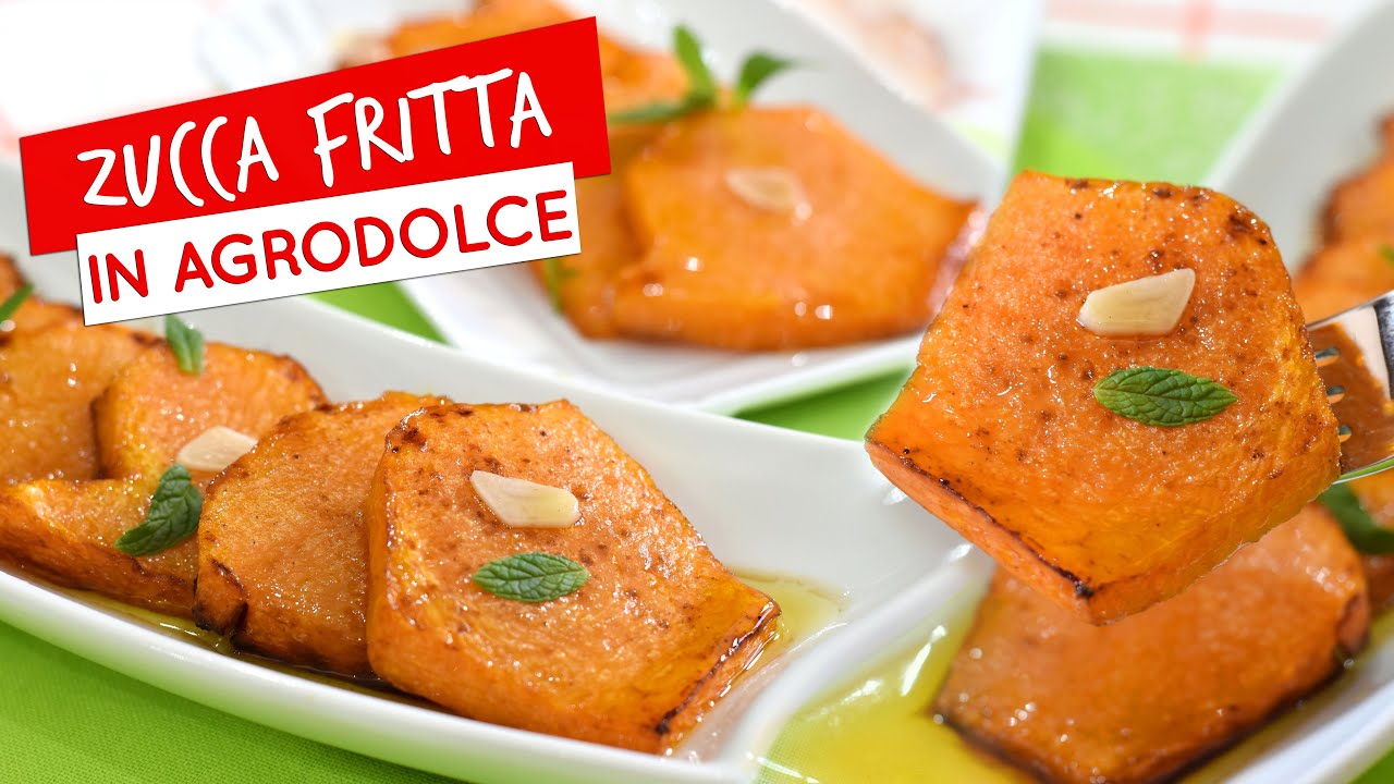 Zucca in agrodolce: ricetta siciliana facile e veloce!