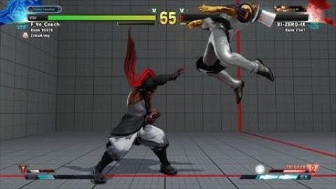 STREET FIGHTER V AE Zeku Tech in Action Ggs