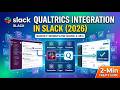 Qualtrics Integration in Slack 2026 Survey Workflow Guide 2 Min