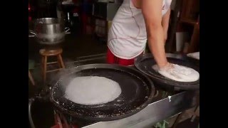 how to make 薄餅/ปอเปี้ยะタイの生春巻きの皮の作り方