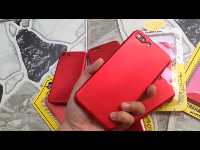 [Phukiengiagoc.com]Ốp lưng iPhone 6 6 Plus 6s 7 7 Plus New Luxury Red